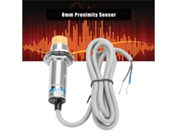 Sensor Indutivo De Proximidade Lj18a3-8-z/ex: Dc, 2 Fios, Normalmente Aberto, 8mm