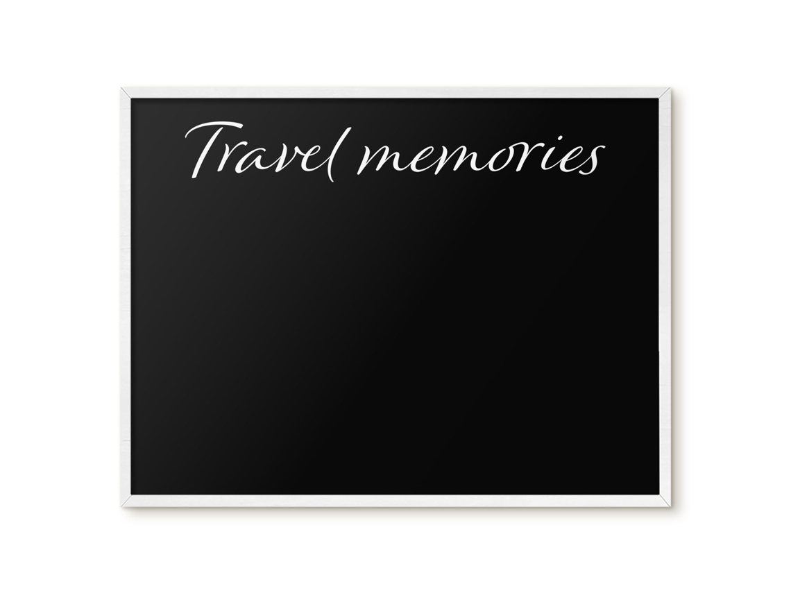 Magnetic Glass Board Travel Memories For The Hall Espelharte (80x60 Cm)