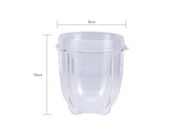 Caneca De Plástico, Alta Ou Baixa, Transparente, Liquidificador, Espremedor, Peças Reposição, Acessórios Aquaforge (baixos)
