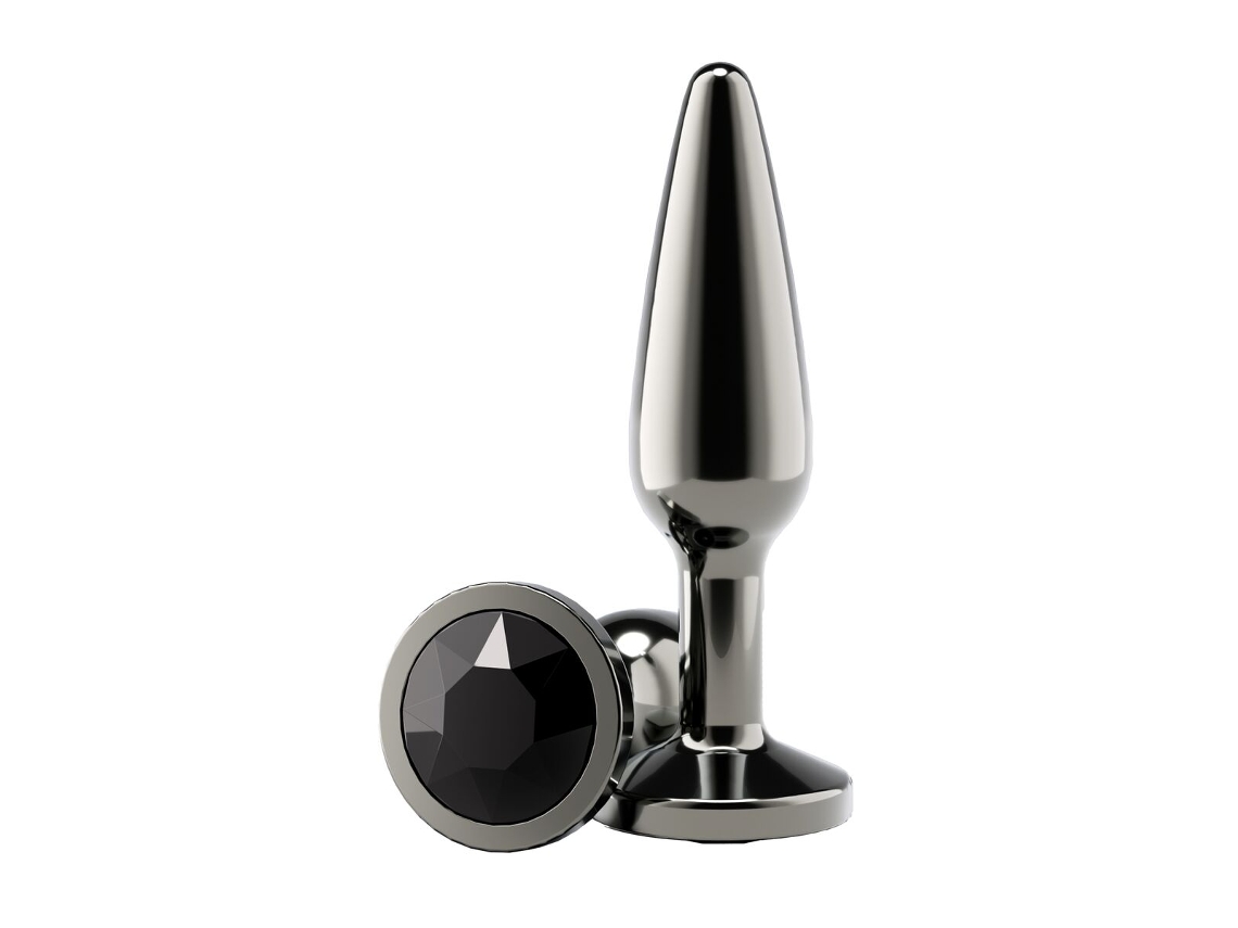 Plug Anal Ns Novelties Rear Assets Preto VETONEK (8,8 Cm)