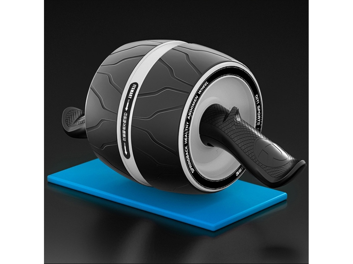 Lurelia Roda Abdominal Treinador Abdominal Silencioso, Rolo Abdominal, Roda Abdominal, Treino Em Casa, Ginásio, Fitness, Rolo De Rebote Automático