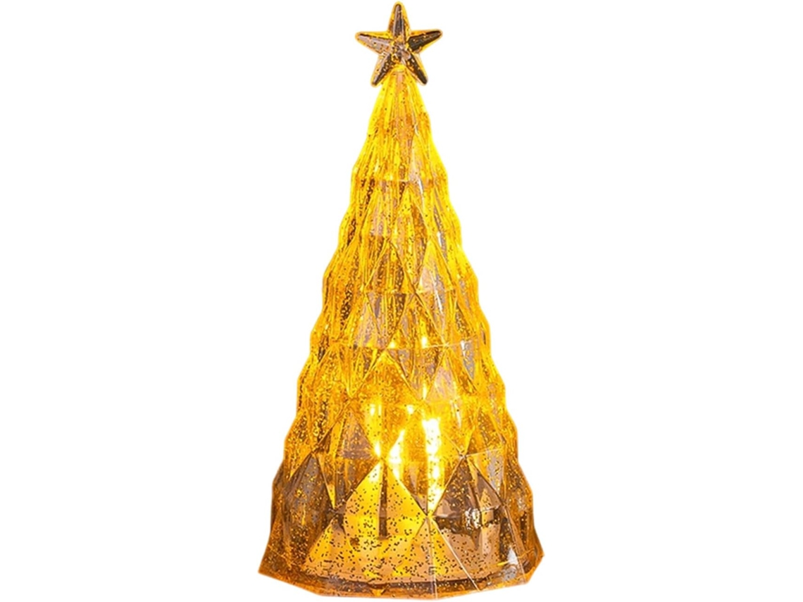 Abajur De Mesa Em Formato Árvore Com Tema Natalino Decoração Festiva