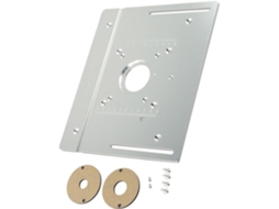 Placa De Inserção Para Mesa De Tupia Em Bancadas De Trabalho, Em Alumínio, 240 X 200 Mm, 5 Mm.