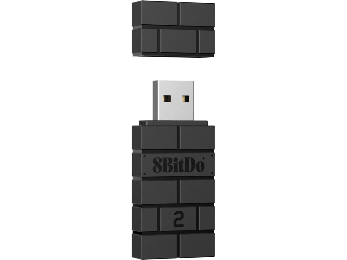 Adaptador 8BITDO USB Wireless (Multiplataforma - Preto)