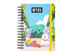 Line Friends Caderno A5 Brilvibera