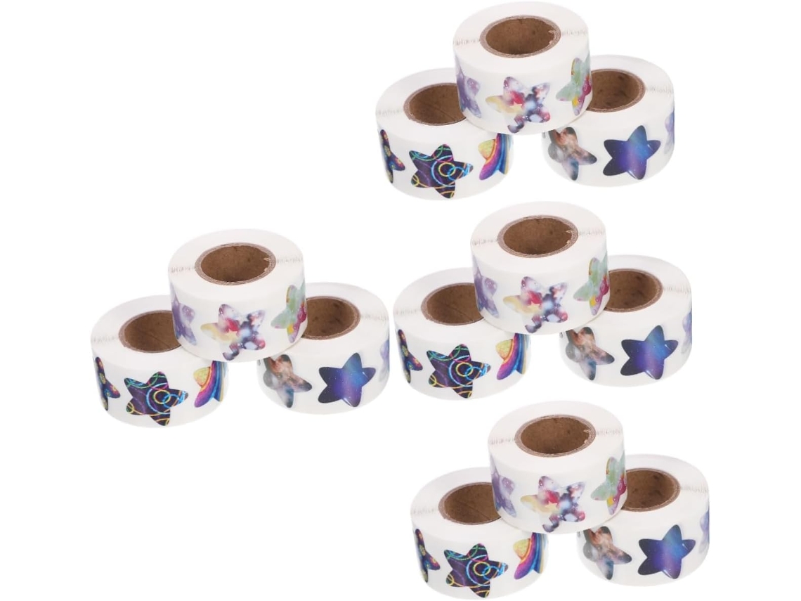 Conjunto De 4 Rolos De Papel Escolar