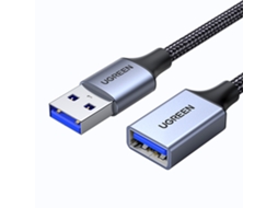 Cabo High Speed Usb Extension To Transfer Rate Ugreen Cinzento