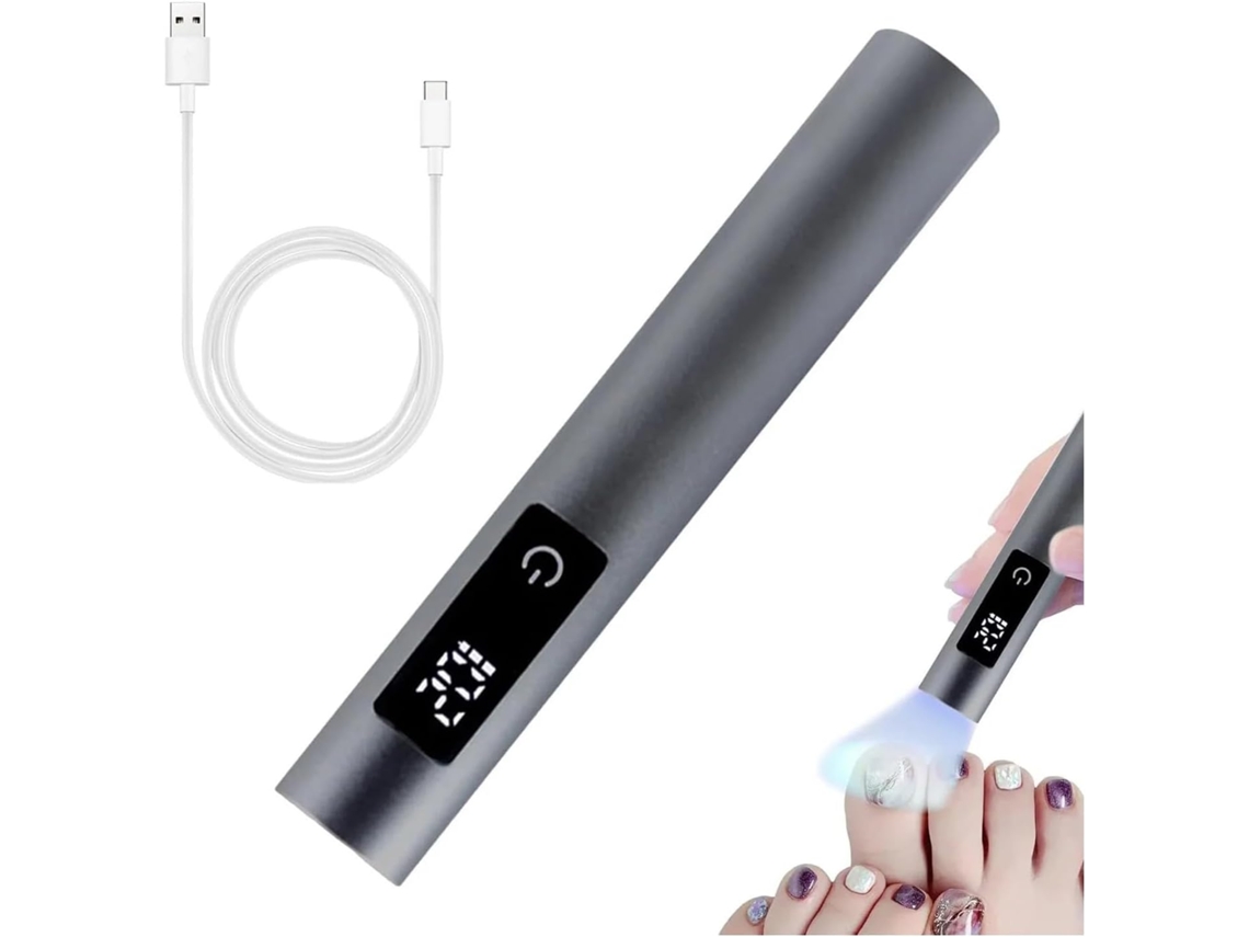 Lâmpada LED SFUSHOS para Unhas em Gel com Mini Secador