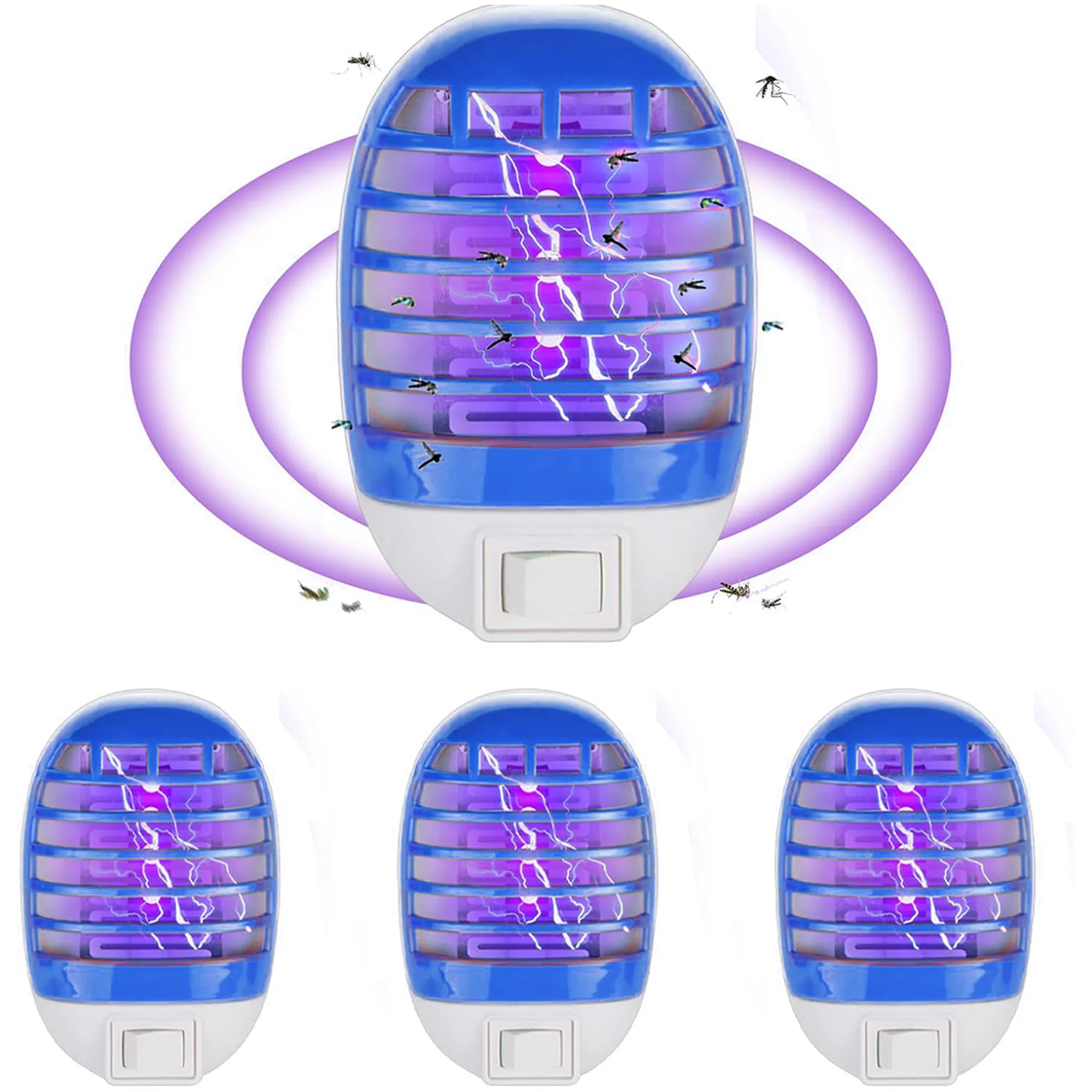 Conector de Choque Elétrico, Catalisador Fotográfico Led, Luz Violeta, Inteligente STELASPLEN