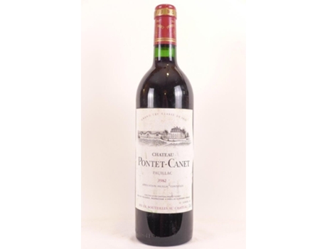 Vinho Tinto CHÂTEAU PONTET-CANET 1982 (75 cl - 1 unidade)