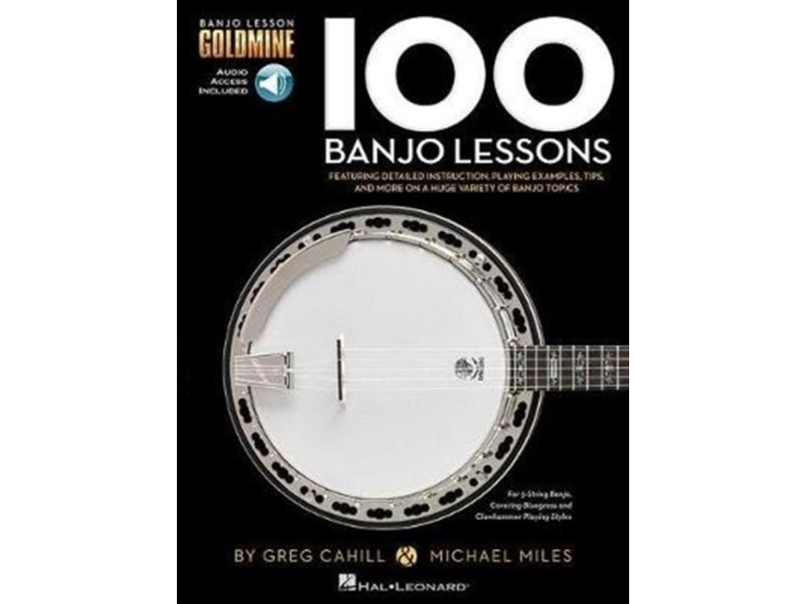 100 Banjo Lessons - Méthode D'apprentissage Pour Banjo