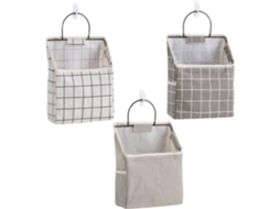 Bolsa De Tecido Para Pendurar Na Parede, Bolsa Organizadora, Bolso Para Porta, Organizador Aquaforge