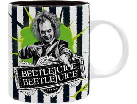 Caneca Beetlejuice & Astrid Beetlejuice Beetlejuice 320 ml ABYSTYLE