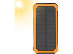 Lanterna Led Com Bateria Solar De 10000mah