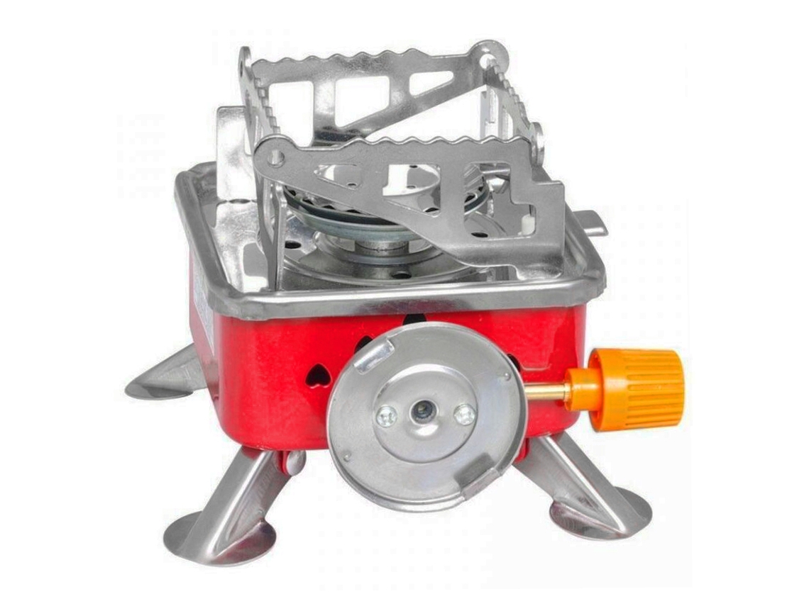 Fogão De Camping Mini Portátil A Gás Com Ignição Elétrica Resistente Ao Vento Para Camping Hiking Piquenique
