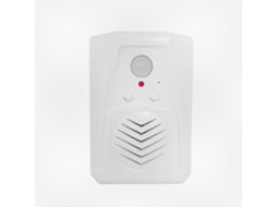 Mini Reprodutor De Música Ativado Por Sensor De Movimento Pir - Lembrete De Voz Inteligente E Alto-falante | Branco, Alimentado Por Bateria, Aler