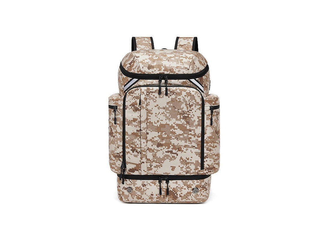 Mochila de Viagem Impermeável para Laptop de Negócios com Sapato Separado Mochila Ao Ar Livre-Camuflagem