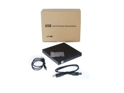 Lurelia Caixa Externa Sata Para Unidade Óptica 12,7 Mm, Usb 2.0, Kit Odd Para Portátil