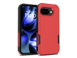 Lurelia Capa De Telemóvel Para Google Pixel 6a Antiqueda, Vermelho