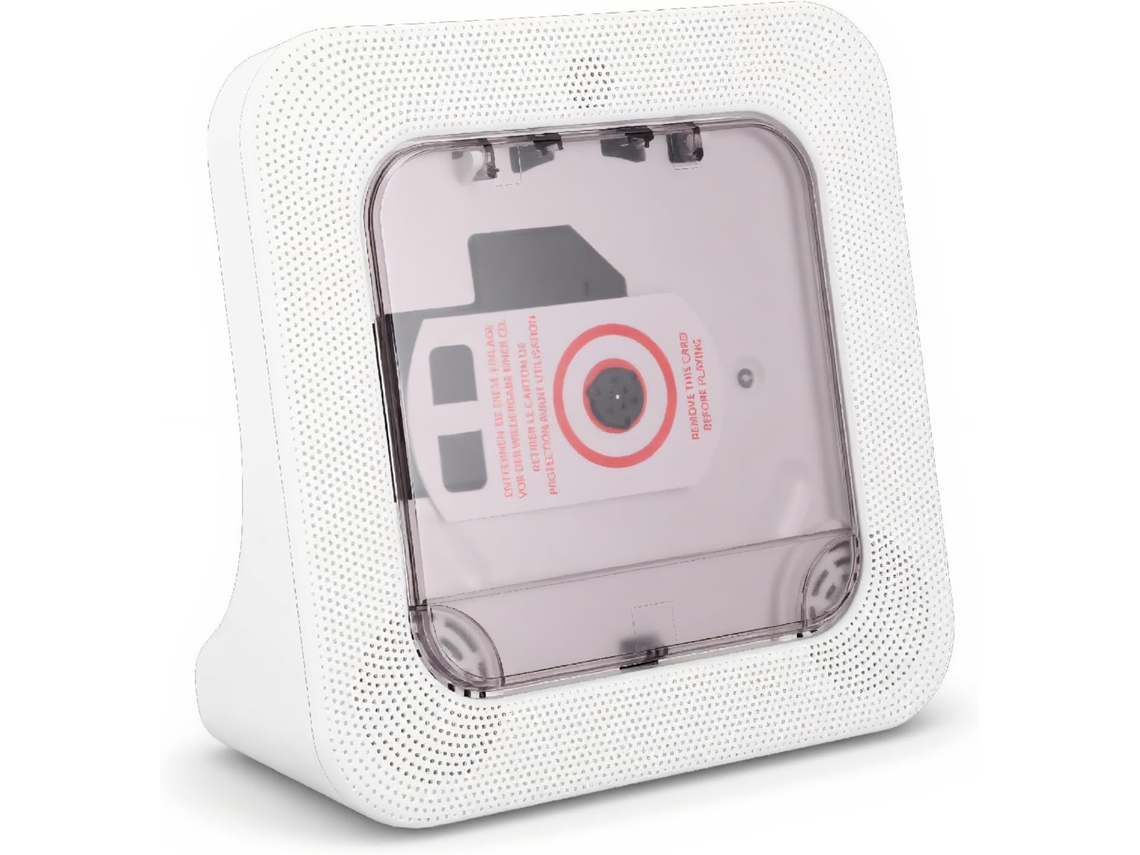 Vbestlife Leitor Cd Portátil, De De Mesa Com Bluetooth 5.3, Alto-falante Hifi Com Controle Remoto E Visor De