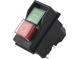 Interruptor De Botão Eletromagnético À Prova D Água Kjd17 5 Pinos, 220-240v, Com Bobina De Partida Magnética, Para