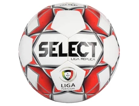 SELECT Liga Replica Ball Liga Replica Wht-Blk Unissex Bolas de Futebol Branco 5 Eu