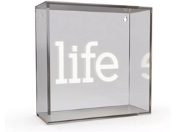 Caixa com Led BEBLAU Life (20 x 20 x 8 cm)