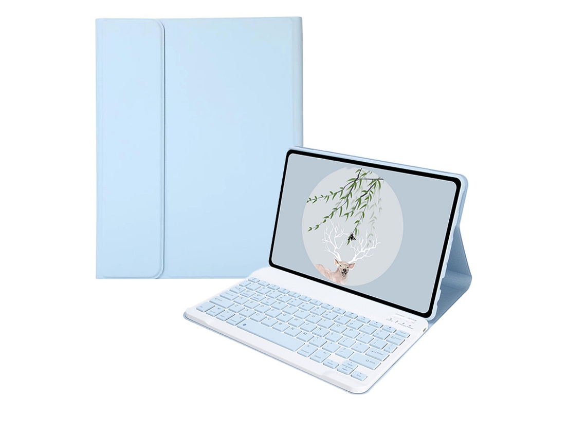 Capa Teclado Para Xiaomi Pad 7s Pro 12.5 Polegadas ,com Teclado Bluetooth (sky Blue) Cuich (2025)