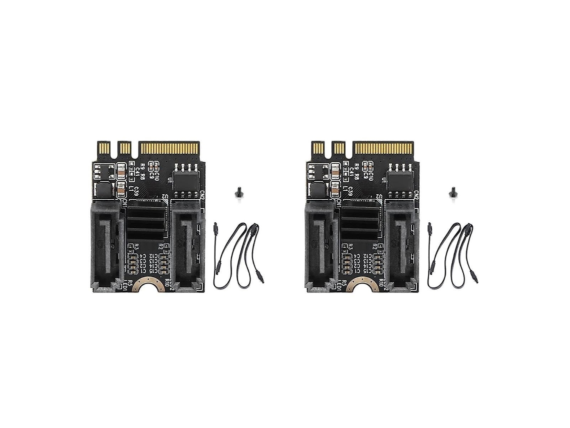 Lurelia Placa Wi-fi M.2 Ngff Jmb582 6 Gbps Sata 2x