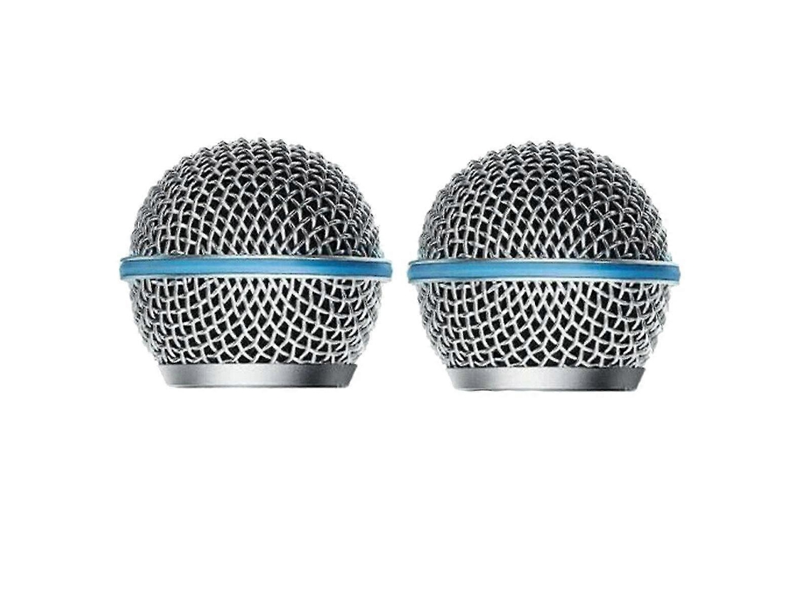 Conjunto De 2 Grades De Microfone Para Cabeça Esférica, Compatíveis Com Os Modelos Shure Beta58a, Sm58, Pgx24 E Slx24. Aquaforge