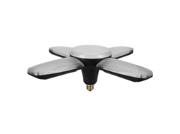 Rebe-lâmpada Led Deformável De 4 Folhas 150w E27 Para Garagem Armazém Porão Luz 85-265v