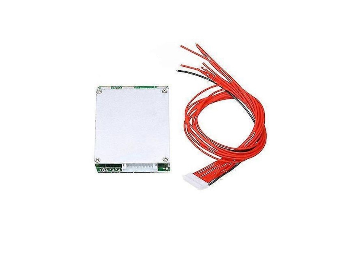 Yuru placa de Proteção Bms para Bateria Li ion 10s 36v 35a com Função de Balanceamento para Bicicleta Elétrica