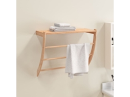 Toalheiro 60x25,5x49 Cm Madeira De Nogueira Maciã§a DKD HOME DECOR