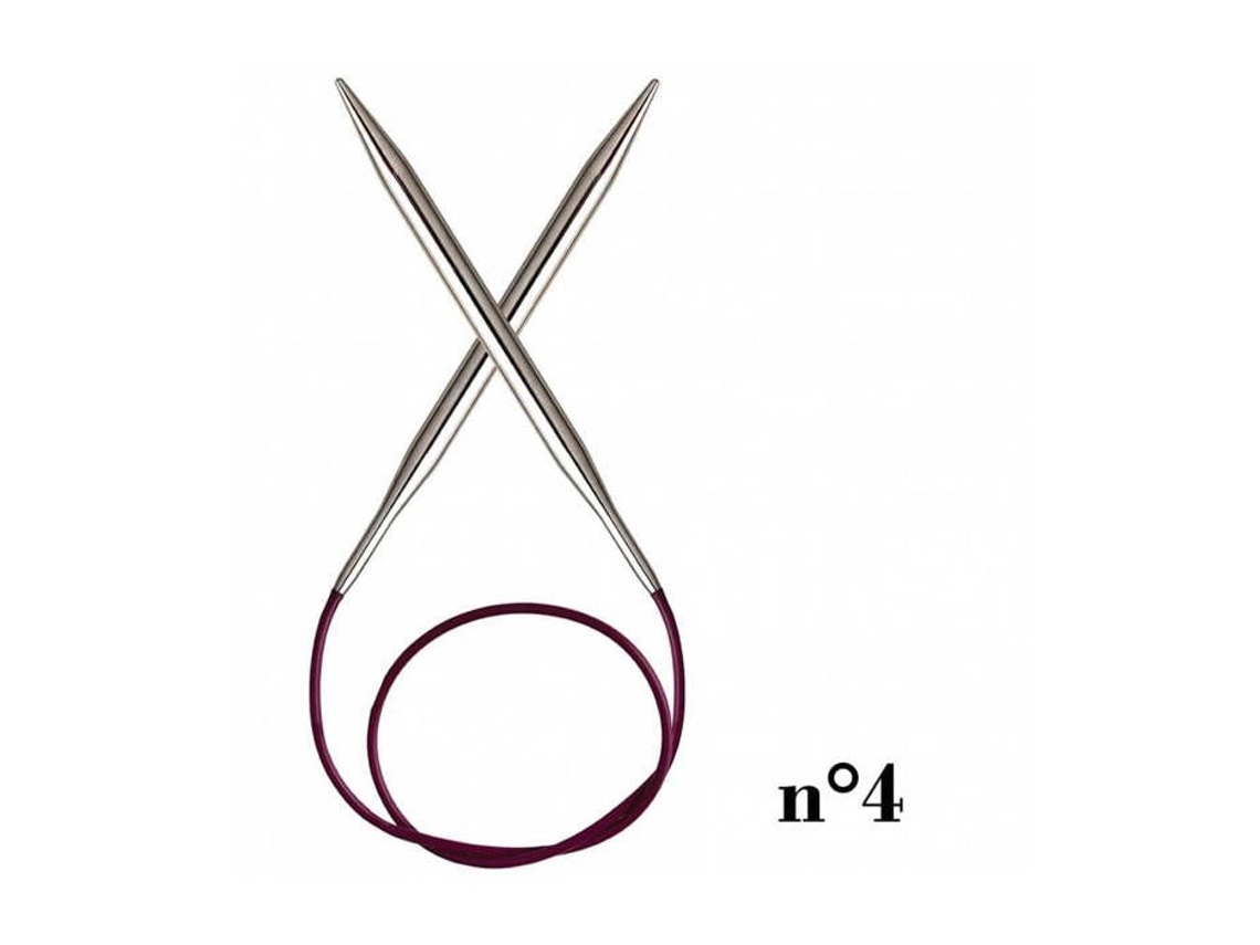 Ginger Agulhas Circulares 80 Cm 3 Mm Knit Pro