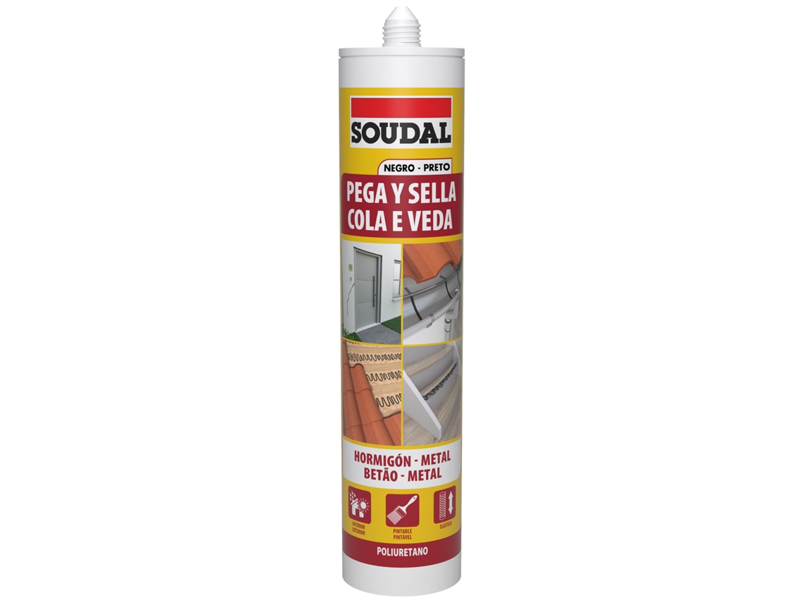 Cola E Veda Poliuretano Soudal 290ml