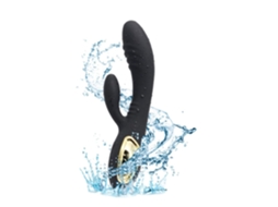 Vibrador 10 Padrões Dildo Massivo Máquina De Sexo À Prova De Água Para Relaxamento Corporal Brinquedos Sexuais Preto Gusshious