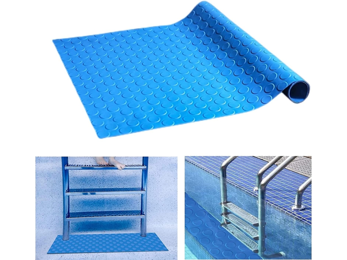 Rebe-tapete Antideslizante Para Escaleras De Piscina 23x90cm De Pvc Duradero Protector Para Albercas, Baños Y Zonas Mojadas