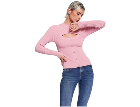 Camisola de Mulher DENNY ROSE Jersei Longa Rosa (M)