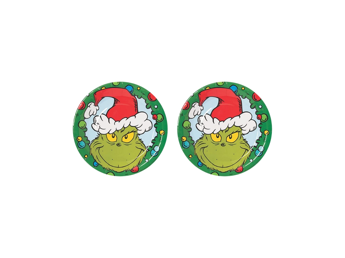 Laxiscreed Guarda-chuva Natal Grinch Para O Carro Com Base De Silicone Universal