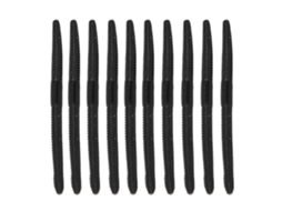 Silicone Soft Bait Fish Lure (floating Bionic Fish Attractor) New Product 13cm/5.5g 10-pack Black
