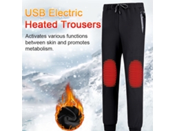 Pantalones Calientes USB com 3 Zonas de Aquecimento | S/MARCA