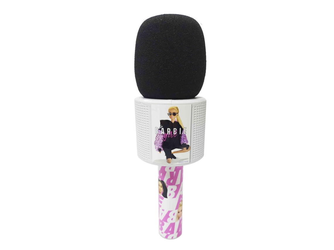 Microfone Bluetooth - Claudio Reig - Barbie - Multicolorido - Pilhas Fornecidas - Para Crianças A Partir De 3 Anos