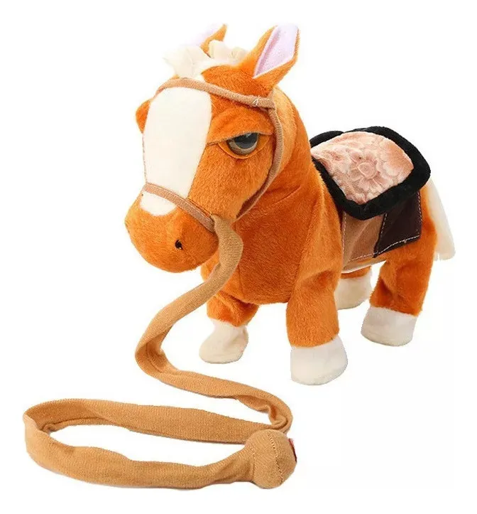 Um Pônei Elétrico De Pelúcia, Cavalo Simulado, Presente De 2024vayotoy