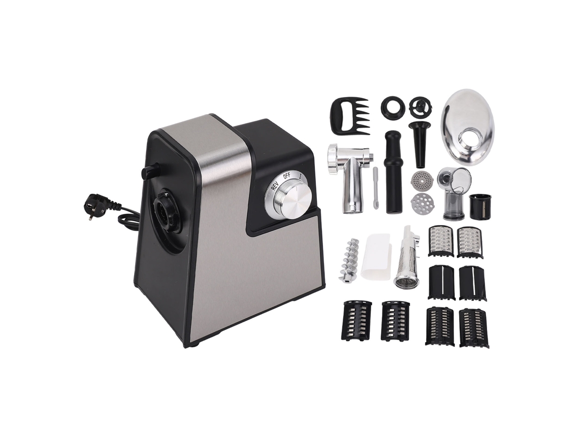 Grinder de Carne Elétrico 10 em 1 2800w LAXISCREED com Embutidor de Salsichas e Ralador
