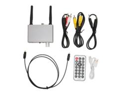 Transmissor e Receptor de Som Bluetooth 5.3 Conversor Digital analógico com Toslink e Coaxial | S/MARCA