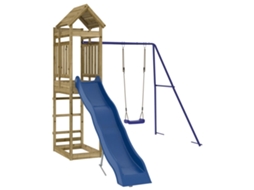 Outdoor Playset, Outdoor Playsets Vidaxl Marrom Madeira De Pinho Impregnada (n/a)