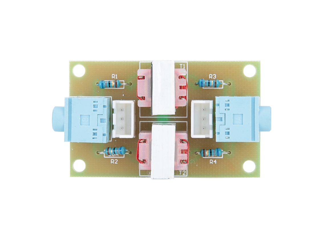 Isolador De Sinal De Áudio Com Filtro De Ruído Elimina Ruído E Corrente Para Computador Estéreo