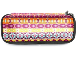 Estojo Grande Com Design Ethnic African Arrow Lápis, Marcadores, Organizador de Maquiagem, Mochila Escolar E