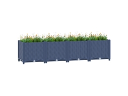 Vidaxl Canteiro Elevado 160x40x38 Cm Polipropileno
