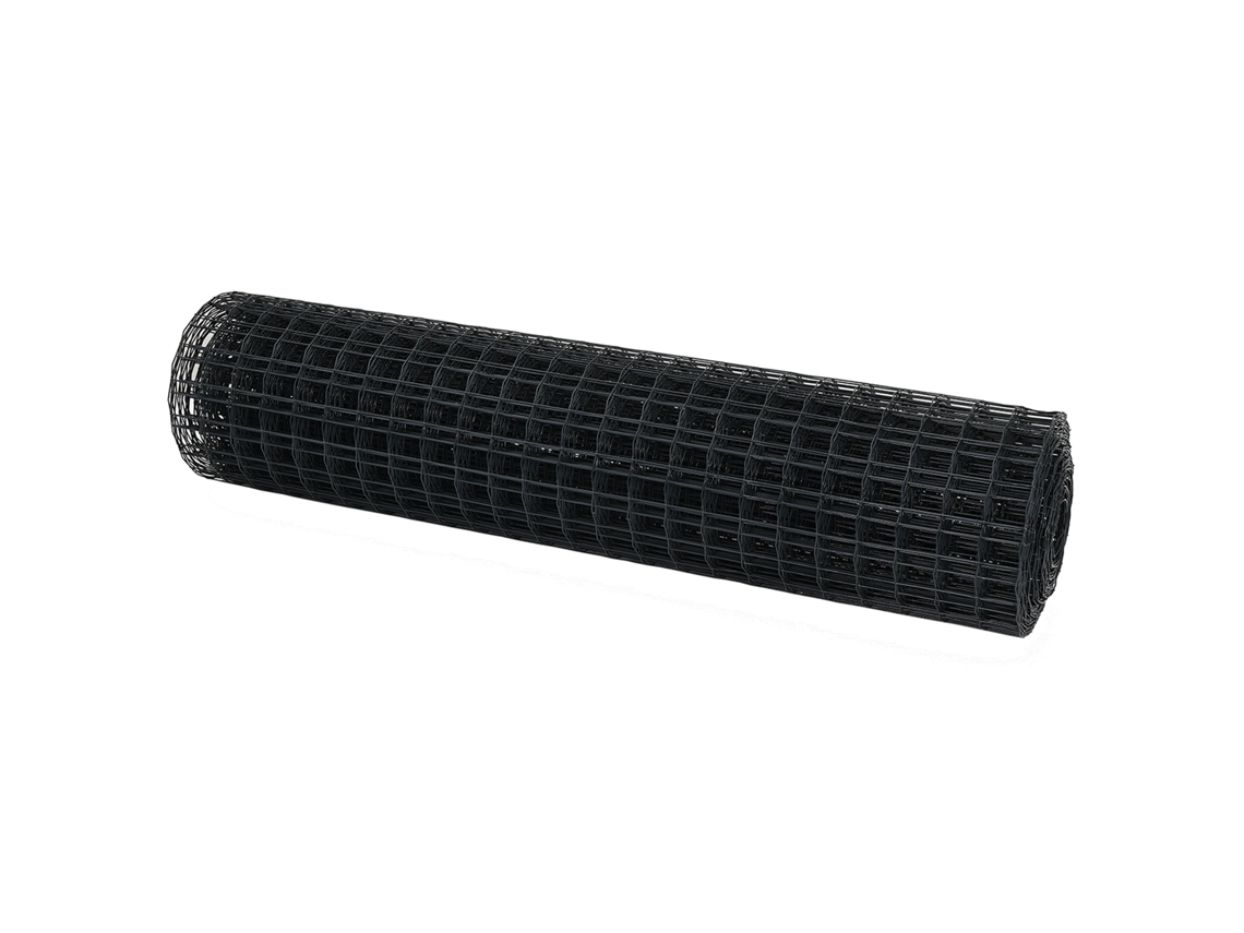 Conjunto 1 Cerca Euro Vidaxl Cinzento Ferro (1,4 X 10 M)